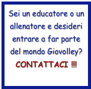 Sei un educatore o un allenatore e desideri entrare a far parte del mondo Giovolley? 
CONTATTACI !!!
info@giovolley.it